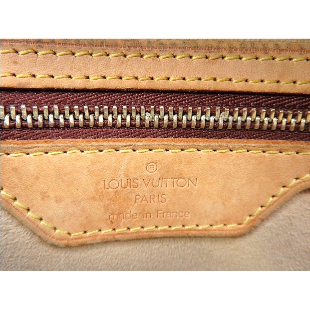 Louis Vuitton Brown and Tan Monogram Tote - Picture 14 of 16